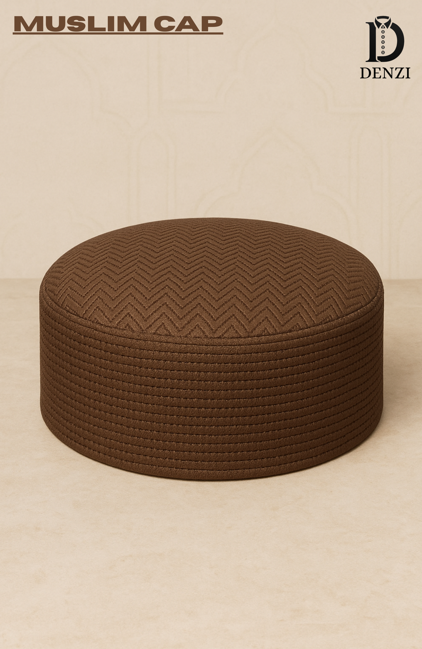 BROWN BLEND CAP