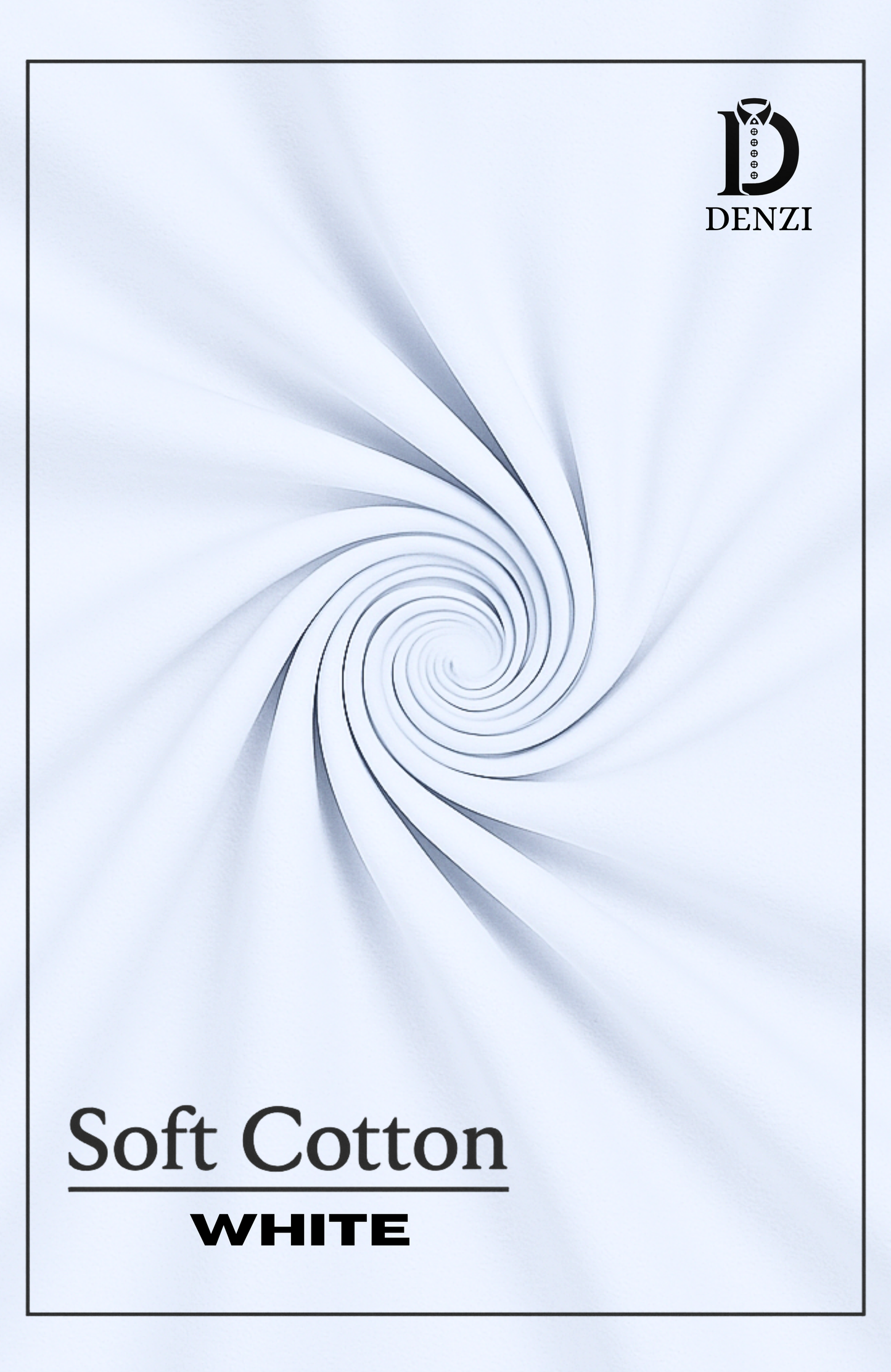 Unstitched Cotton Fabric- White
