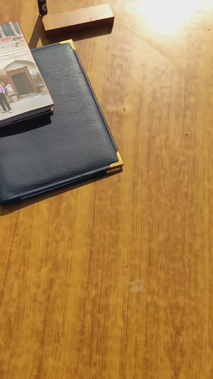 French Collar Premium Stitched Shalwar Suit - Navy Blue