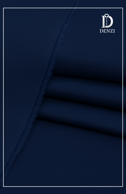 Unstitched Cotton Fabric- Navy Blue
